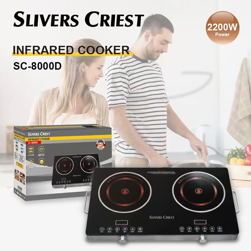 Hot Sale Factory Price Cooktop Commercial Infrared Double Burner Induction Cooker