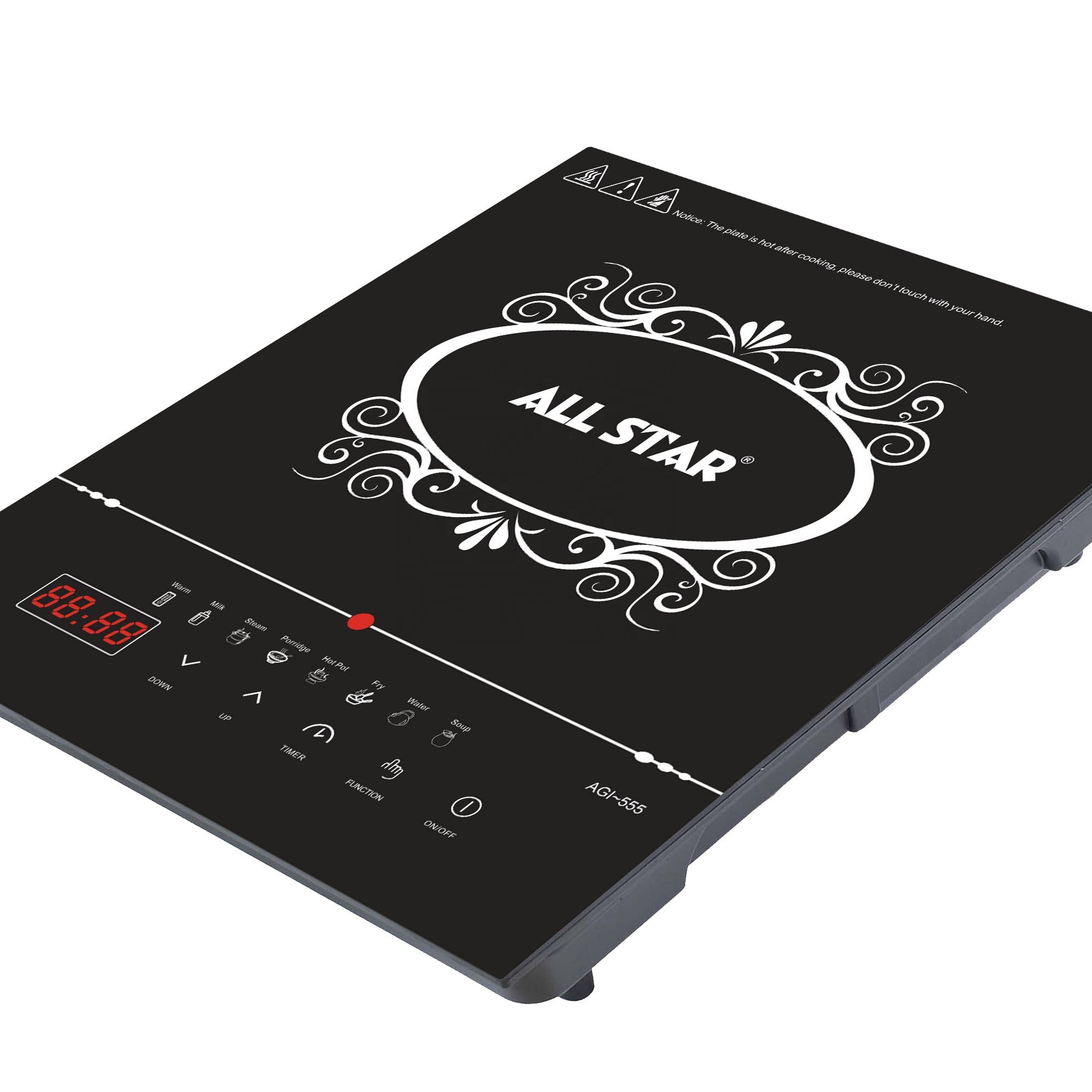Slim Touch Control Induction Cooker All Star High Quality Low Price 2019 Hot Sale