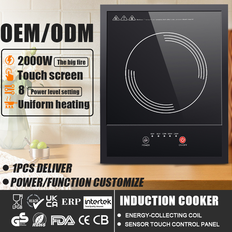 Hot Sell New Design Kitchen Appliances Induction Stove Portable Induction Cooktop Cooker Induction Cookers