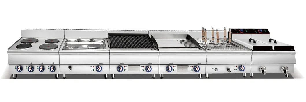 4-Burner Electric Range with Built-in Oven for Home Cooking