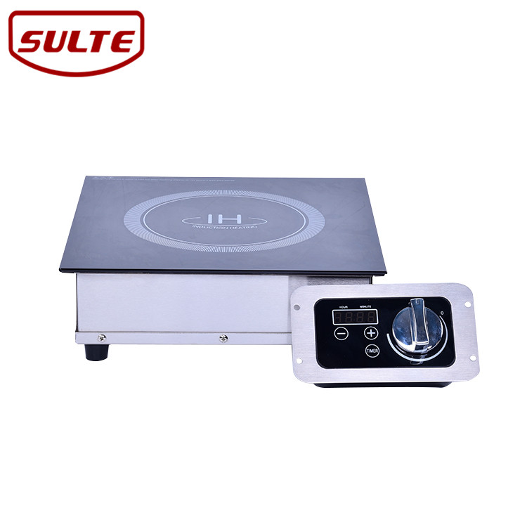 High Impact Glass Top Built in Induction Cooker, Commercial Drop in 700mm 60cm Induction Cooktop