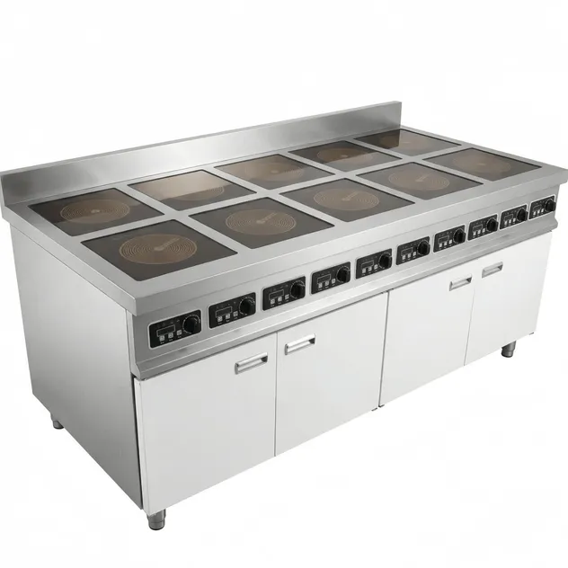 Energy Efficient Commercial Induction Cooker for Hotel Catering