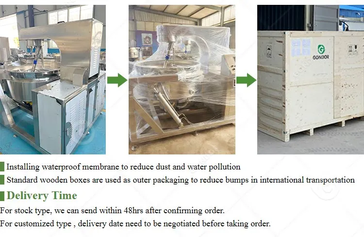 Planetary Mixing Pot Packaging