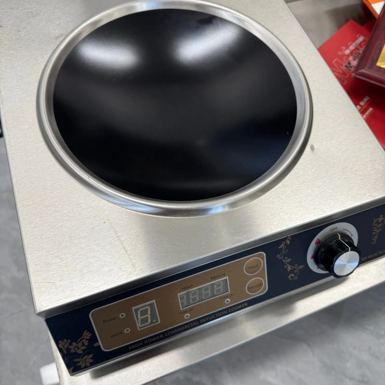 Commercial Induction Cooker Multi Head Configuration for Catering Kitchen Equipment