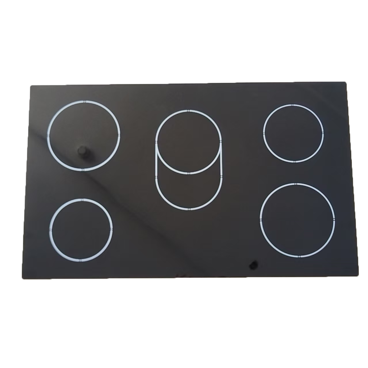 Built-in Induction Stove Black Ceramic Glass Panel