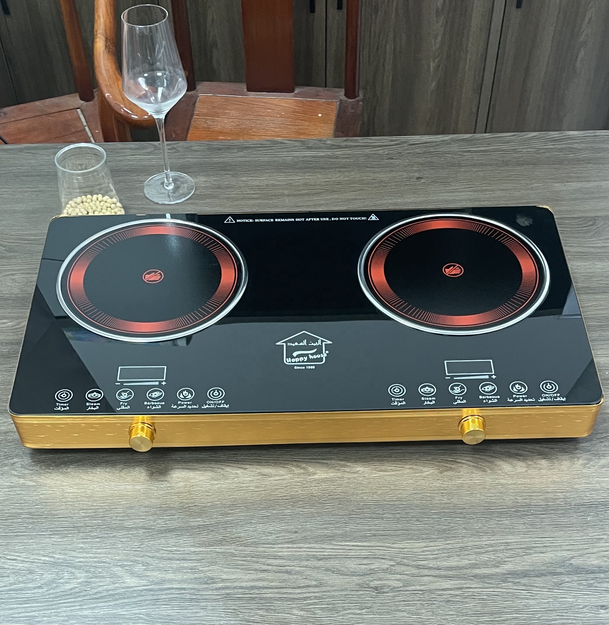 Hot Sell Double Hobs 2 Plate Induction Cooker Two Burners Electric Ceramic Stove Induction Cooktop