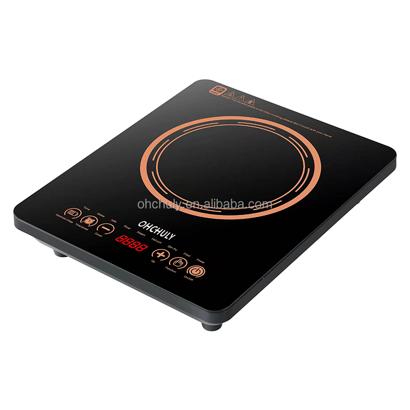 Wholesale Cheap Prices Electric Single Burner Countertop Induction Cooker Plastic Ceramic Glass Smooth Surface Energy Efficient