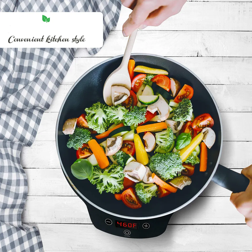 Wholesale Cooktop 1500W Electric Indoor Hot Plate Portable Single Burner Induction Cooker Control Panel