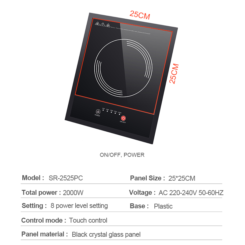 Hot Sell New Design Kitchen Appliances Induction Stove Portable Induction Cooktop Cooker Induction Cookers