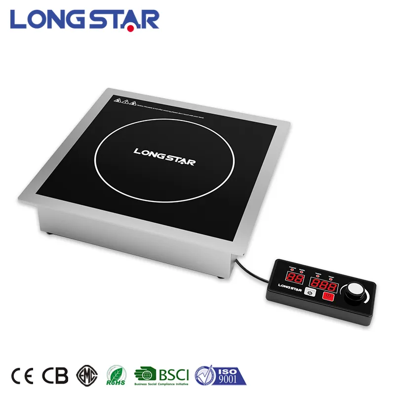 High Quality One Burner 3500W Electric Cooktop Commercial
