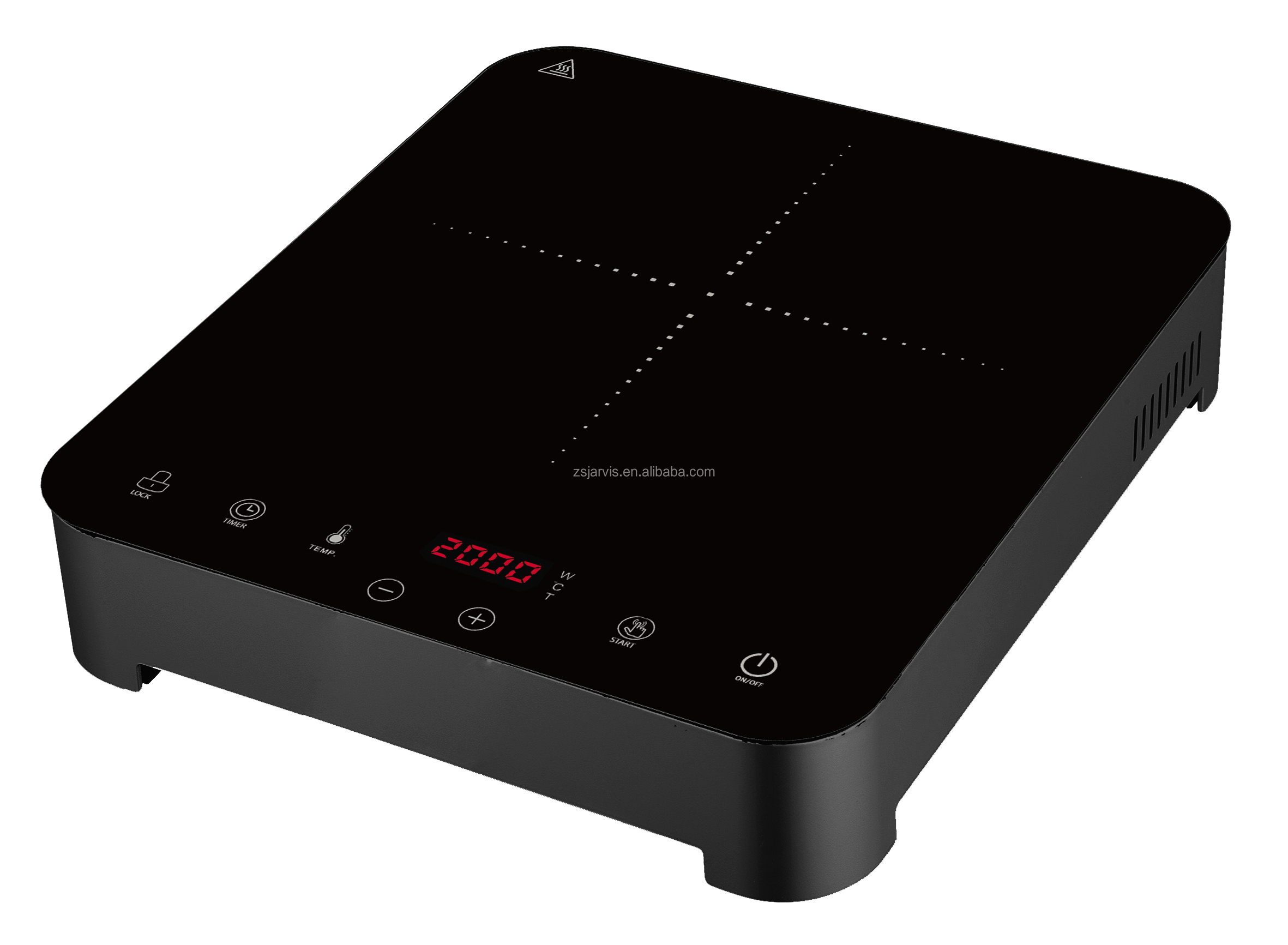 2000W Portable Induction Cooktop with Digital Touch Panel