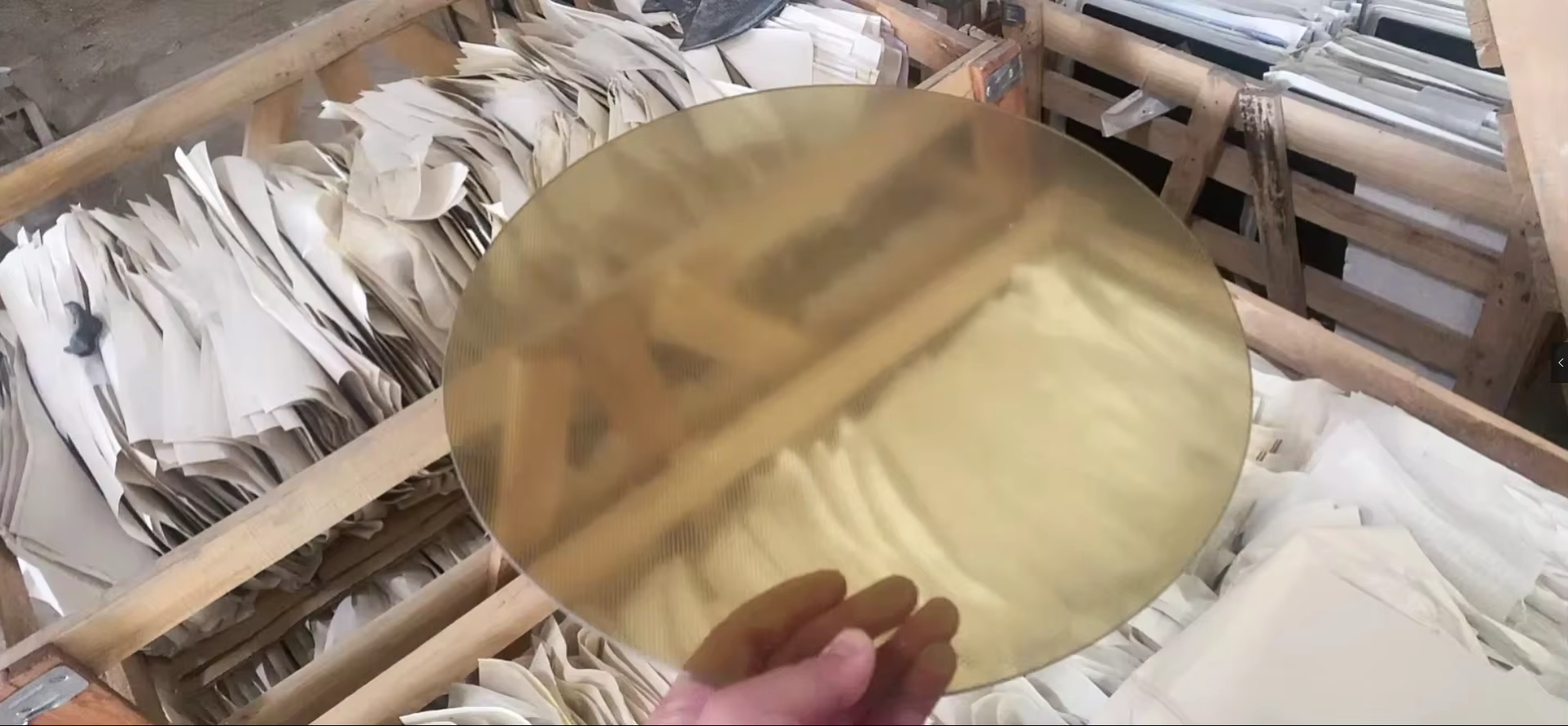 Uncrystallized glass process