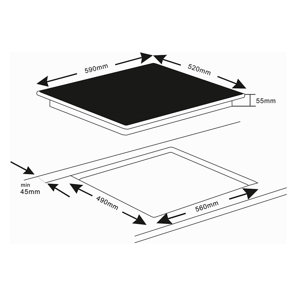 Induction Cooktop details 2