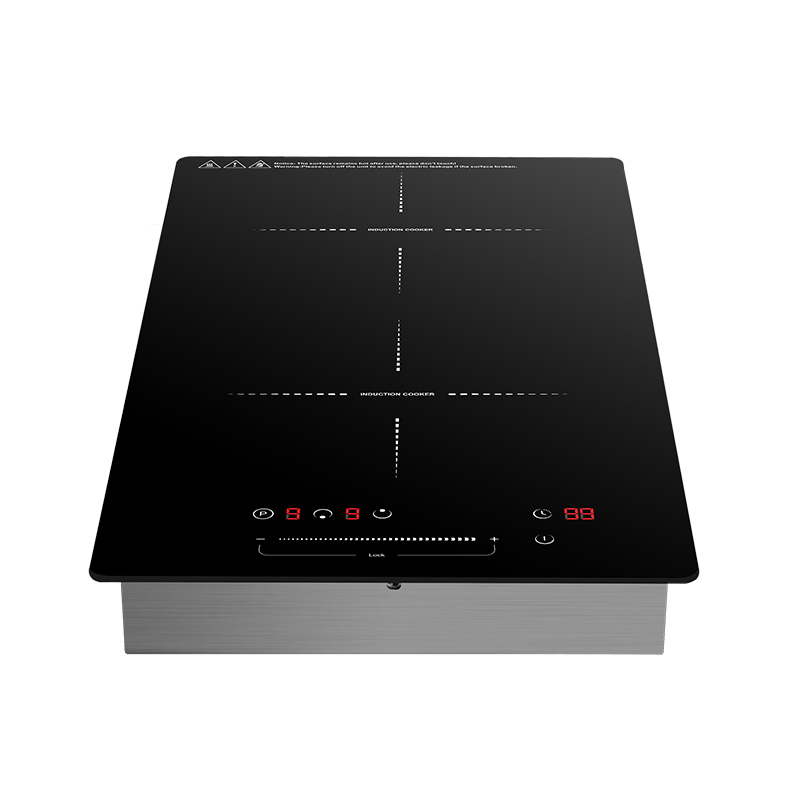 Portable or Built in 2-Burner Induction Cooktop for Home Kitchen Energy-Efficient Faster Cooking Precise Temperature Control Easy Cleaning