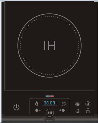 ETL Approval Household Appliance Single Burner Hot Sell Induction Cooktop
