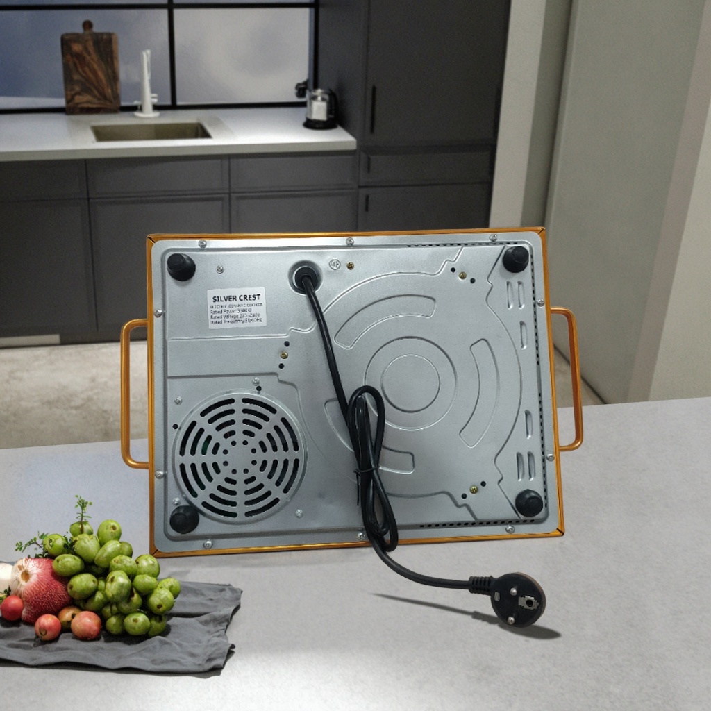 Household 3500W Electric Stove Infrared Hot Plates Multifunction Digital Burner Induction Cooker Glass Ceramic Cooktop