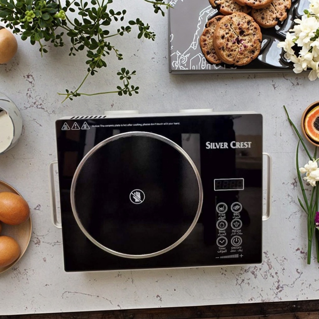 Household 3500W Electric Stove Infrared Hot Plates Multifunction Digital Burner Induction Cooker Glass Ceramic Cooktop