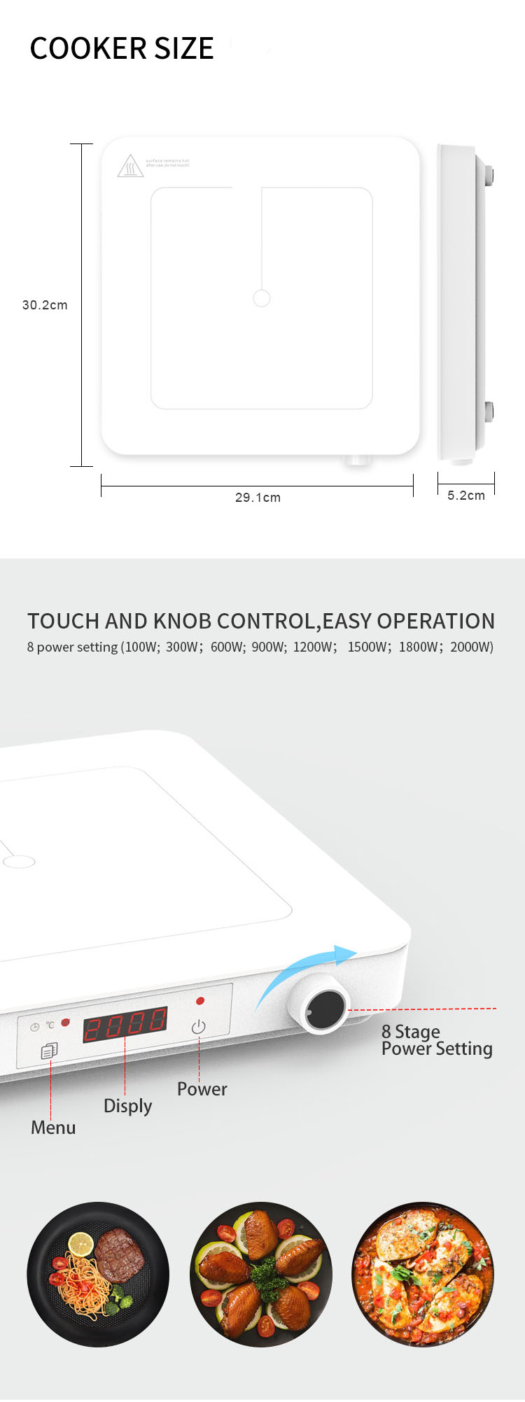 Induction Cooker Details 4