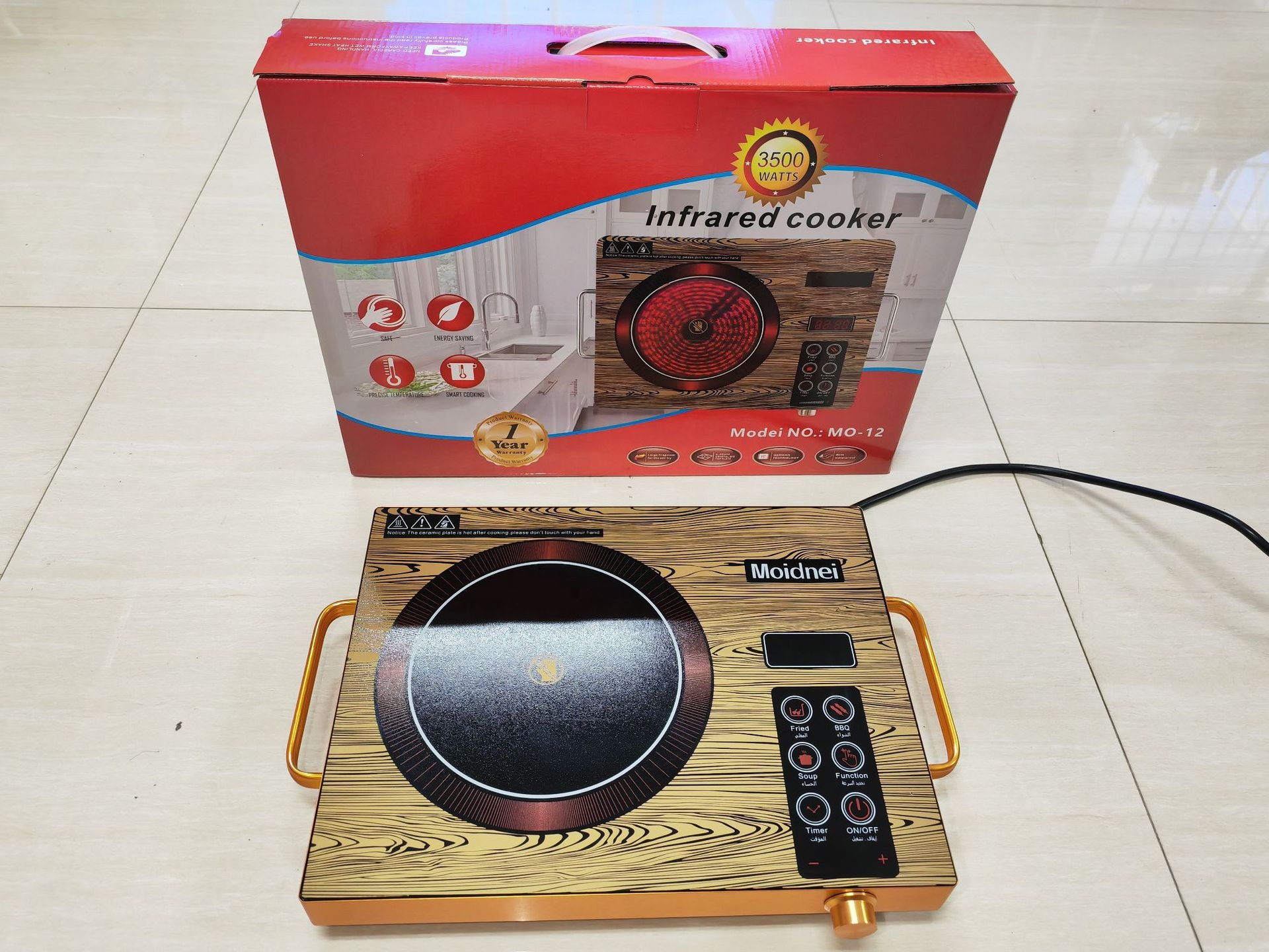 3500w Home Kitchen Appliances Infrared Cooker Portable Top Electric Ceramic Stove Induction Infrared Cooker Ceramic Cooktops