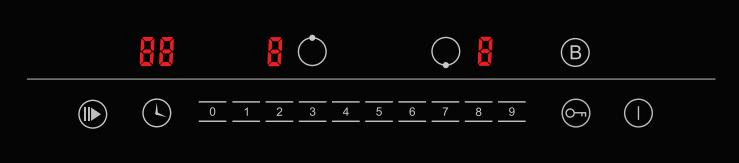 Energy-Efficient Domino Induction Cooktop with Multiple Power Levels