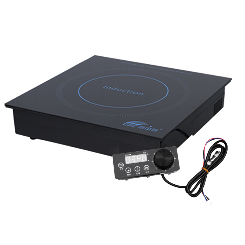 Commercial Built-in Induction Hob 1200W~3500W Electric Cooktop 12V/24V Battery Powered Cooker