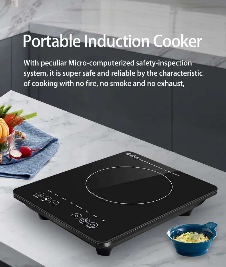 High Power Induction Wok Stove Restaurant Table Electric Single Commercial Induction Cooker