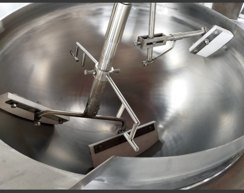 Industrial Induction Pot Food Cooking Mixer Sugar Coated Almonds Cook Mixer Machine