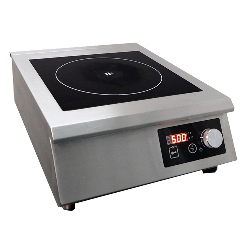 Electric Induction Hob on Table Top 5000 W 400/3V 400x525x180mm Built-in for Household Use Model 17475290 EURAST