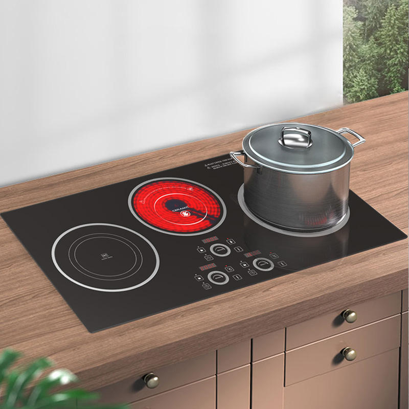 Wholesale Price Commercial Stove Wok Electric Infrared 3500W 3 Burner Induction Cooker