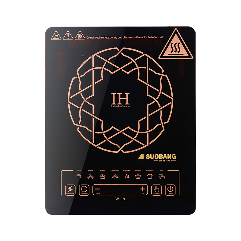 New Powered Yhwf Induction Cooker Plastic + Ceramic Glass Induction Cooker Cooling Fan Radiation Infrared Burner