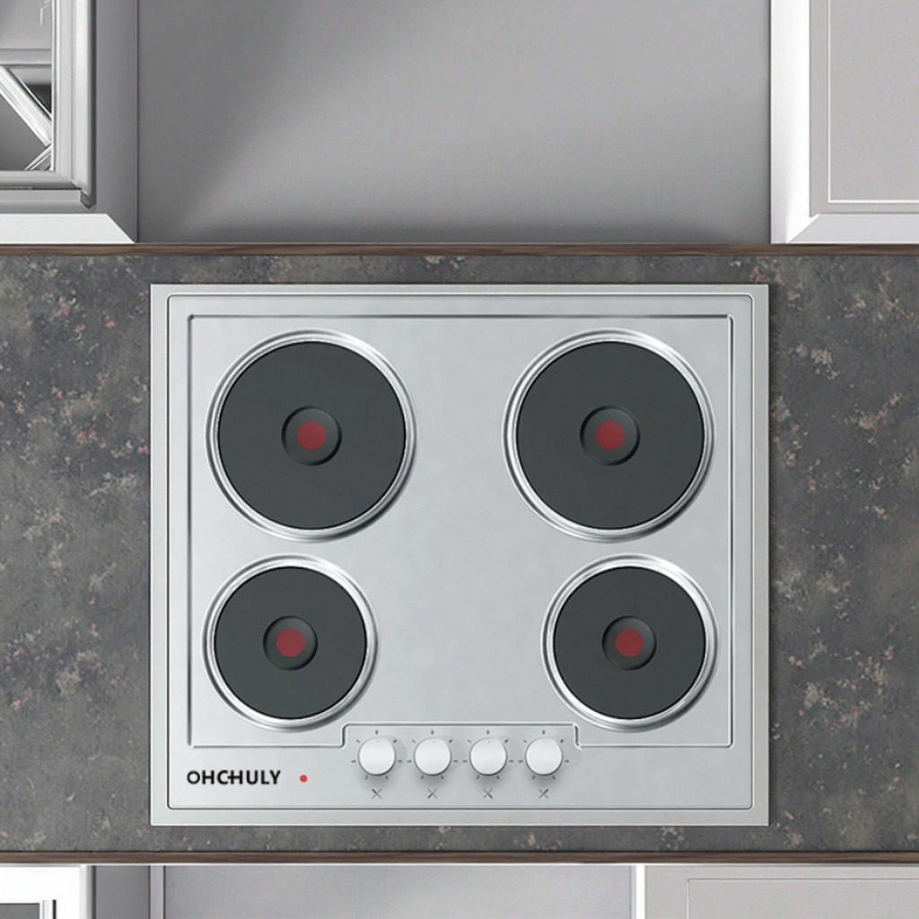 Bestselling Built-In Induction Cooker and Ceramic Hob Kitchen Appliance with Electronic Ignition LPg or NG Gas burner