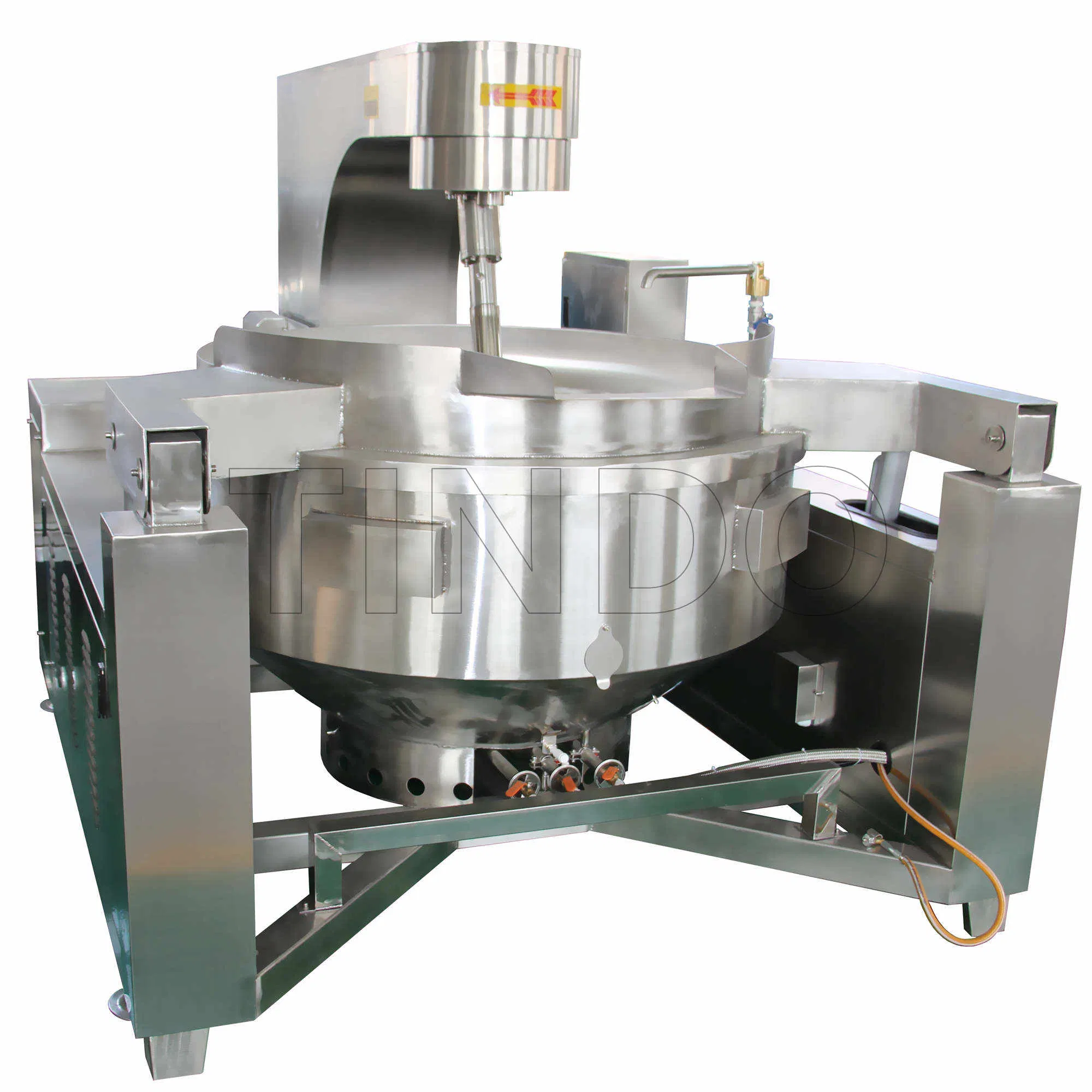 Industrial Automatic Induction Heating Cooking Mixer Machine for Chili Sauce