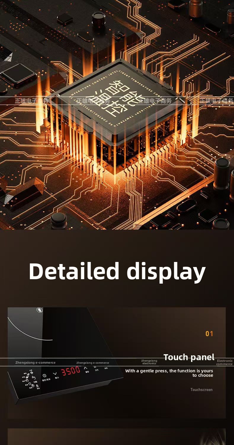 Induction Cooker Detail 6