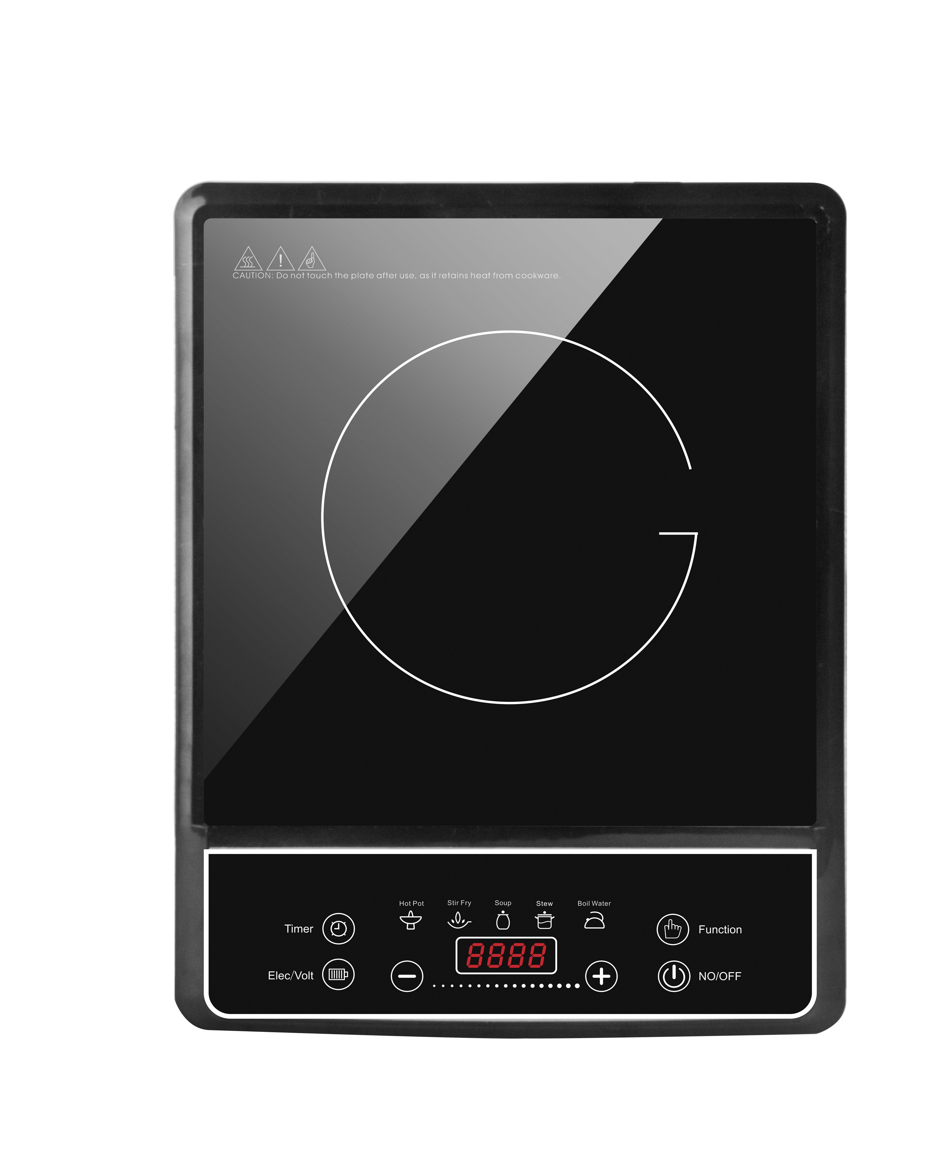 Advanced Induction Cooker Household Induction Cooktop Export Grade Electric Electromagnetic Cooker with Sensor Touch Control