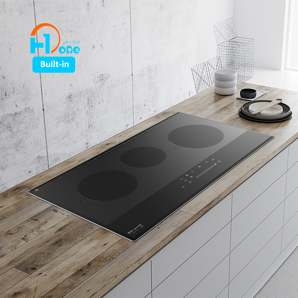 Built-in Tuya Induction Cooker with Smart Wi-Fi in Black Saves Energy, Time &amp; Worry