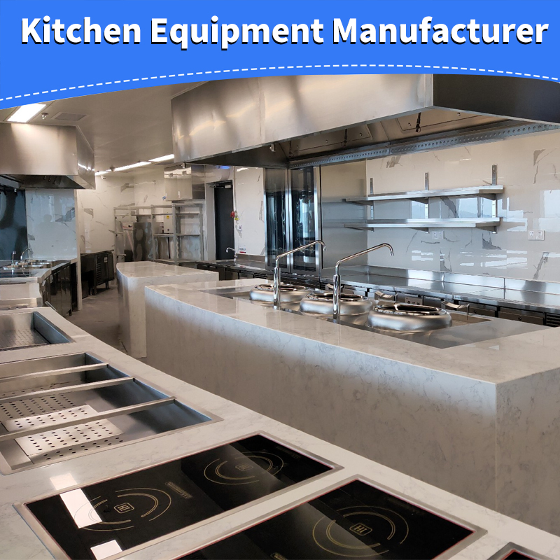 Kitchen Equipment Wok Furnace with Beautiful Design for Induction Cooking