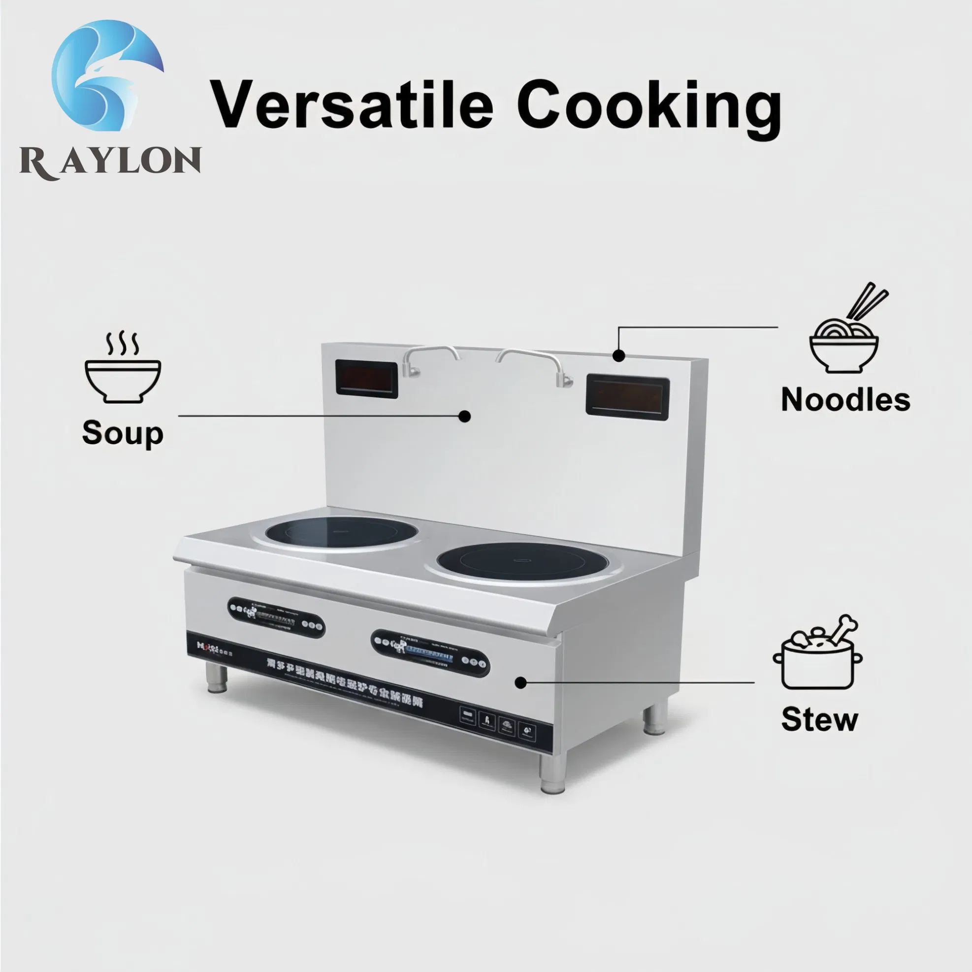 Factory Cooking Equipment for Industrial Kitchen Use Commercial Induction Soup Cooker