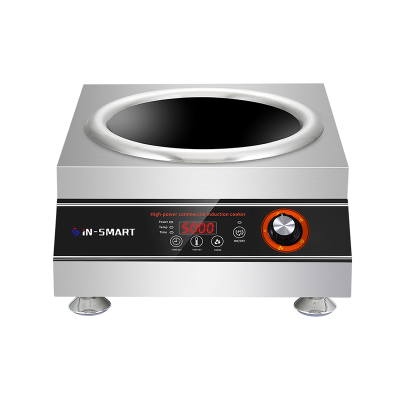 3500w/5000w Concave or Flat Commercial Electric Induction Cooker Large High Power Restaurant Cooktop Cooking Stove Hob Hotplate