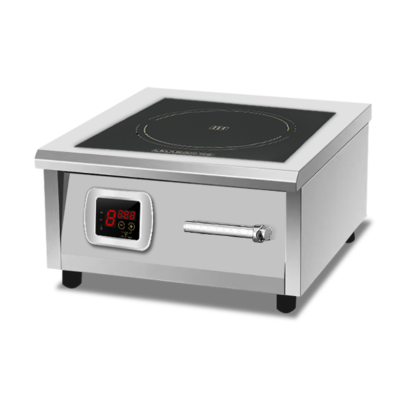 Commercial Kitchen 220V 6000W Smart Electric Cooktop High Power Induction Wok Flat Furnace Hob Burner for Hotpot Cooking