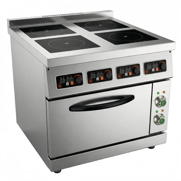 Energy Efficient Commercial Induction Cooker for Hotel Catering