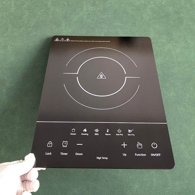 High Temperature Induction Cooker Ceramic Glass Tempered Cooktop Microcrystalline Glass Panel
