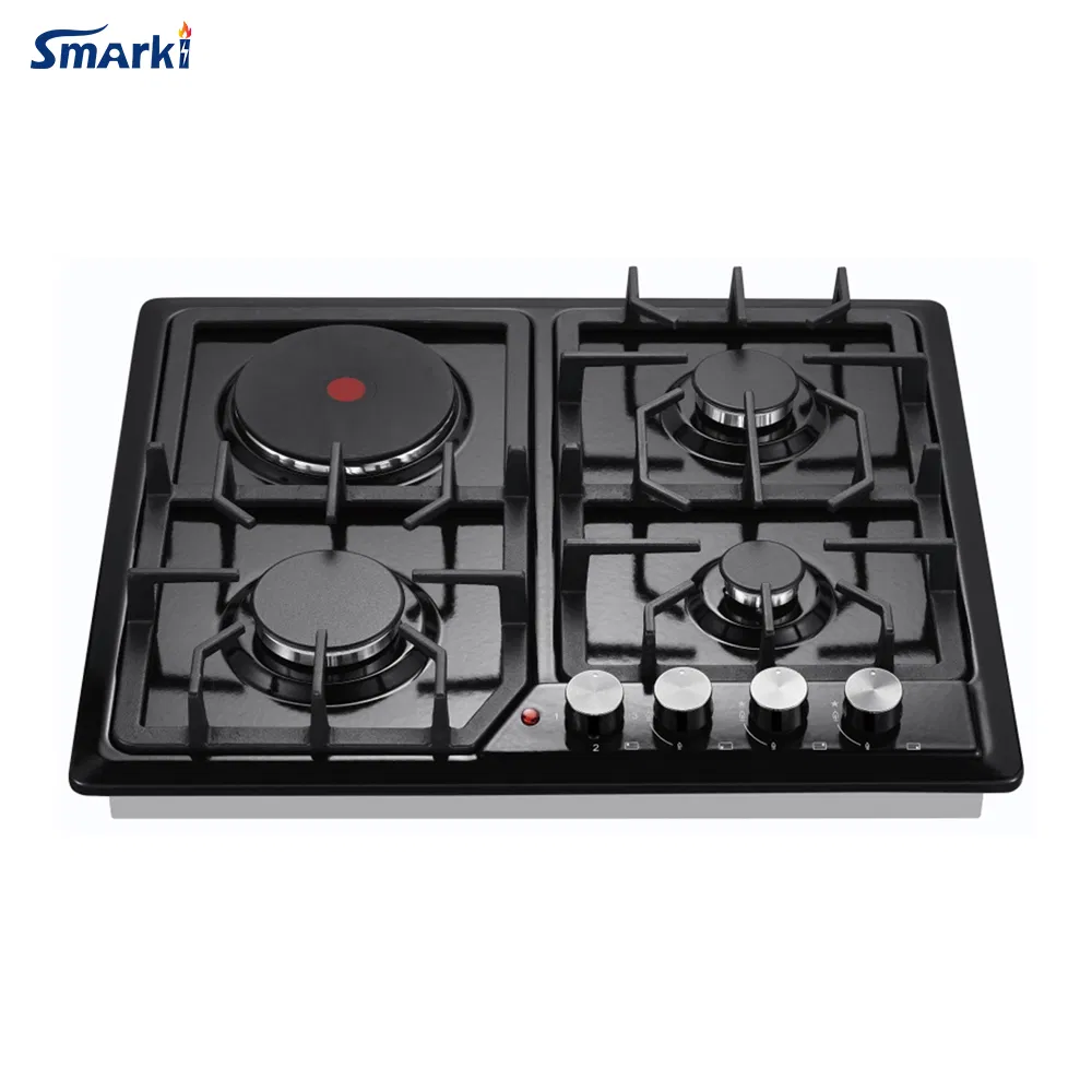 Built in Combine Electrical Gas Hob Hybrid Cooker Electrical Hotplate Cooktop
