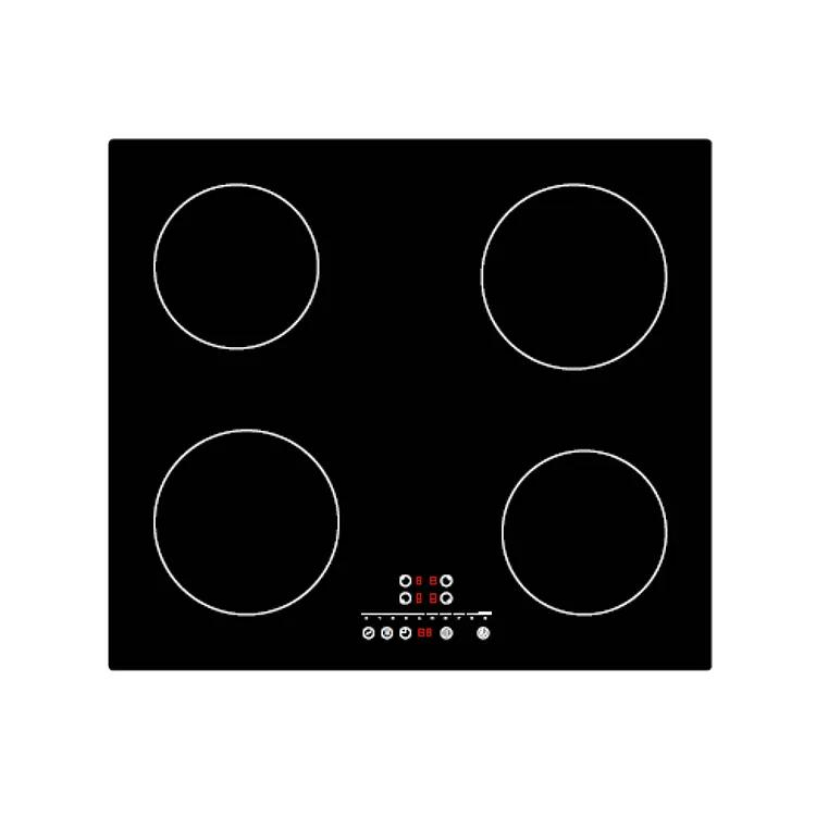 4 Zones Induction Hob/ Induction Cooktop Customized Logo Silk Printing OEM Brand
