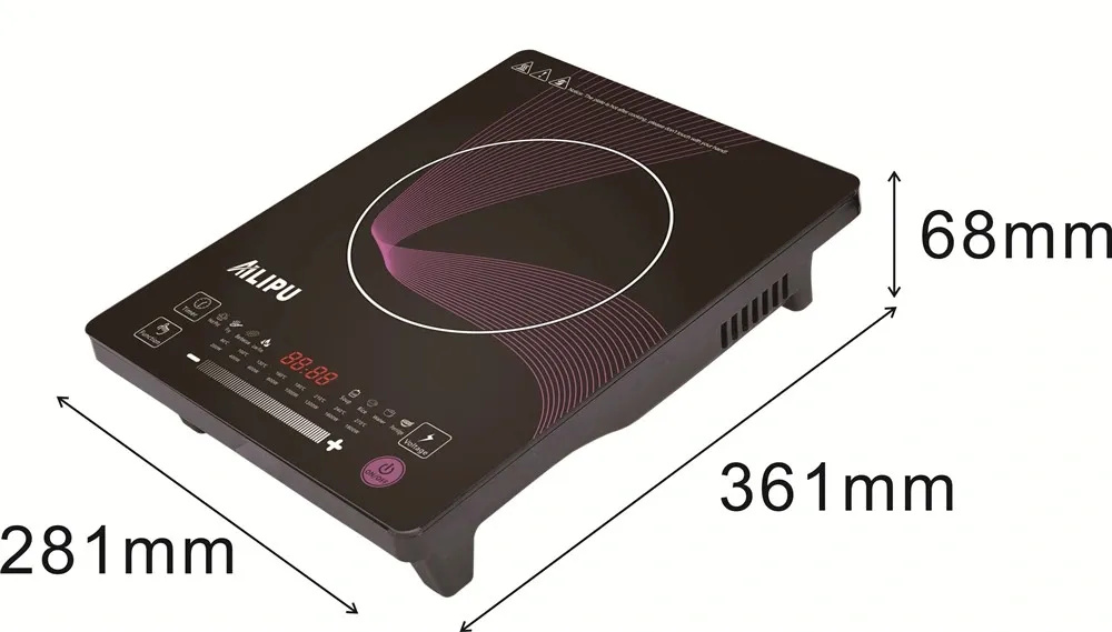 Electric Induction Hob Single Burner Induction Cooker Cooktop 2