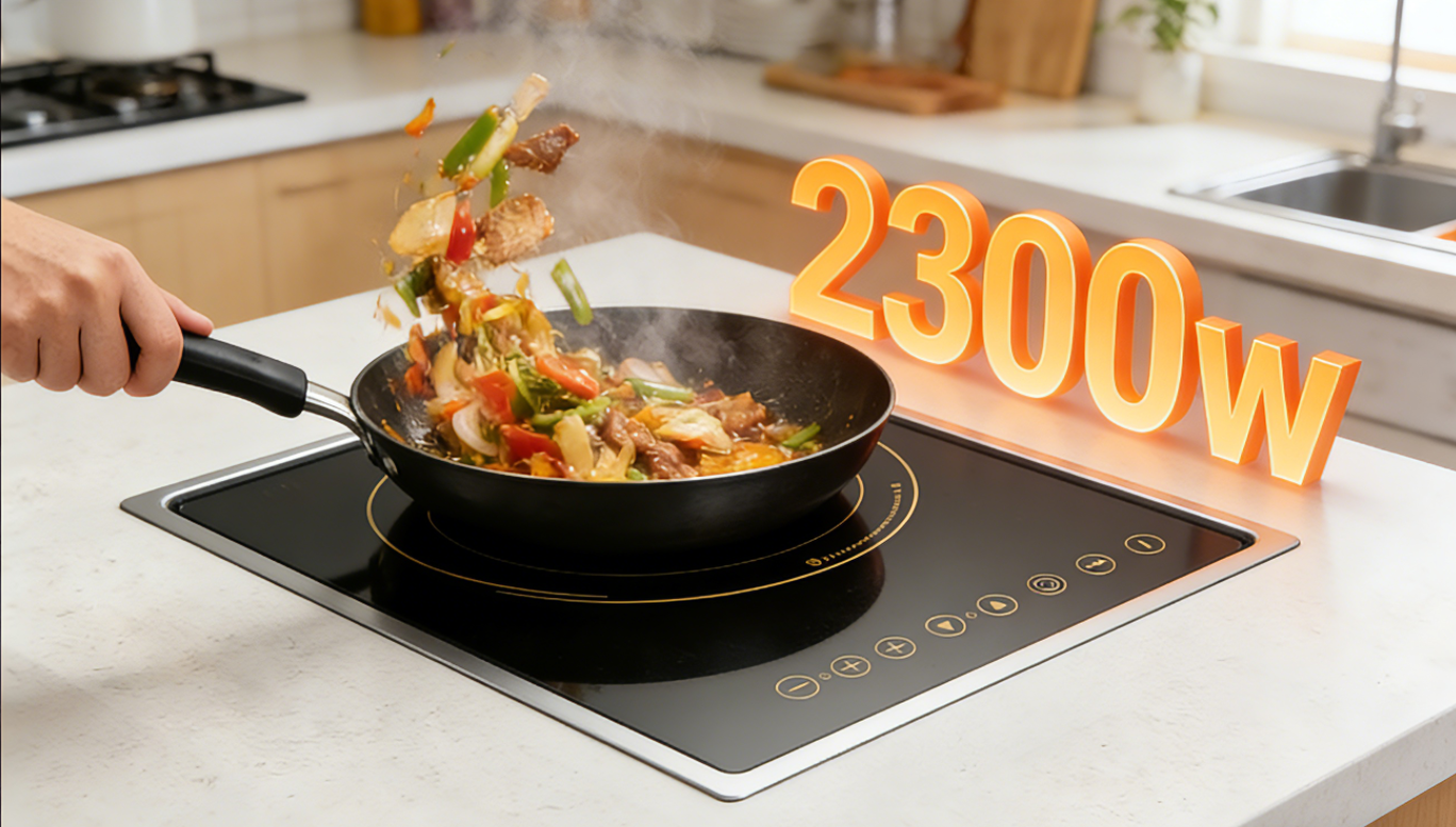 Kitchen Appliance 2300W Built-in Design Electric Infrared Induction Cooker Cooktop Hob