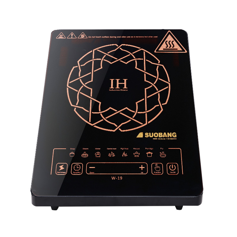 New Powered Yhwf Induction Cooker Plastic + Ceramic Glass Induction Cooker Cooling Fan Radiation Infrared Burner