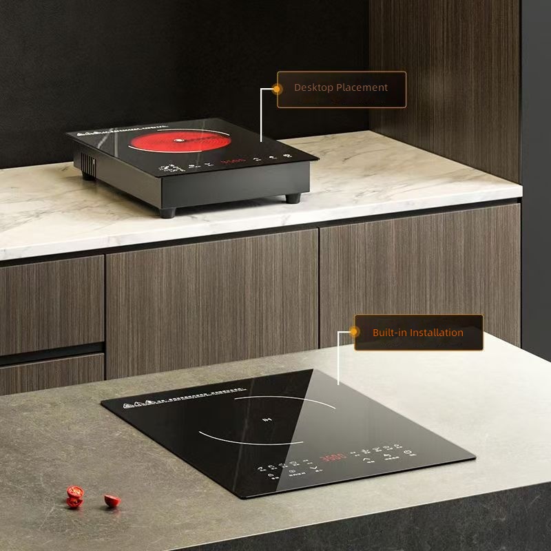 Single-Burner Built-In Electric Induction Cooktop Touch Control High-Power Household Stir-Fry Built-in Induction Cooker