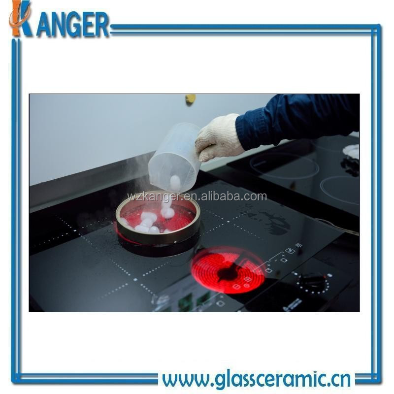 Single Induction Cooker Ceramic Glass Panel Compact Touch Control Electric Stove for Hotel Kitchen Temperature Resistance 750