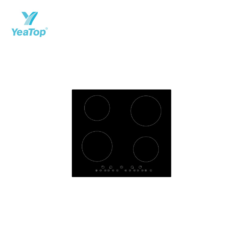 OEM Built-in Induction Hob Electric Induction Cooktop 4 Burner with Touch Control Ceramic Glass Kitchen Cooker