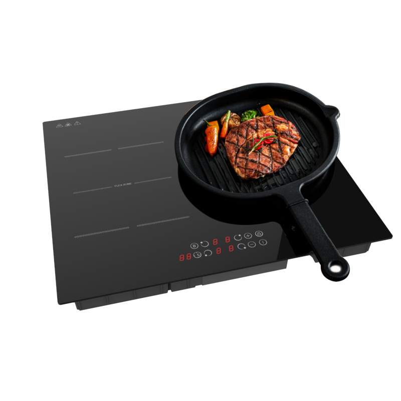 High Quality 7200W Built-In 4 Burners Electric Induction Cooktop for Household Use